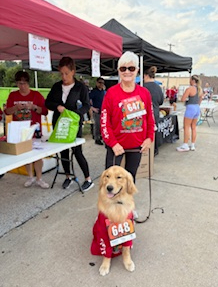 Pumpkin Run 2025 dog